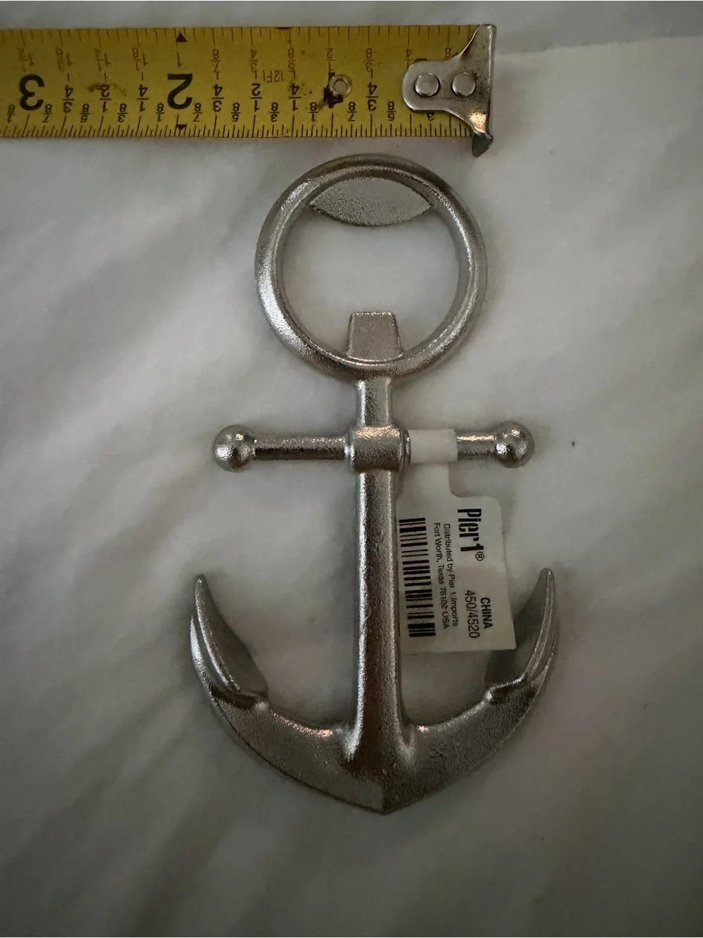 Pier 1 Nautical Anchor bottle  Opener